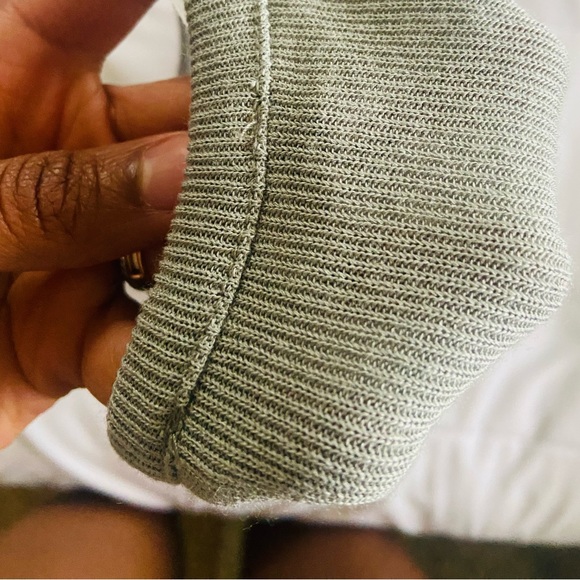 Zara Knit Button Down Casual Lightweight Slim Fit Vest Tank - Picture 6 of 9